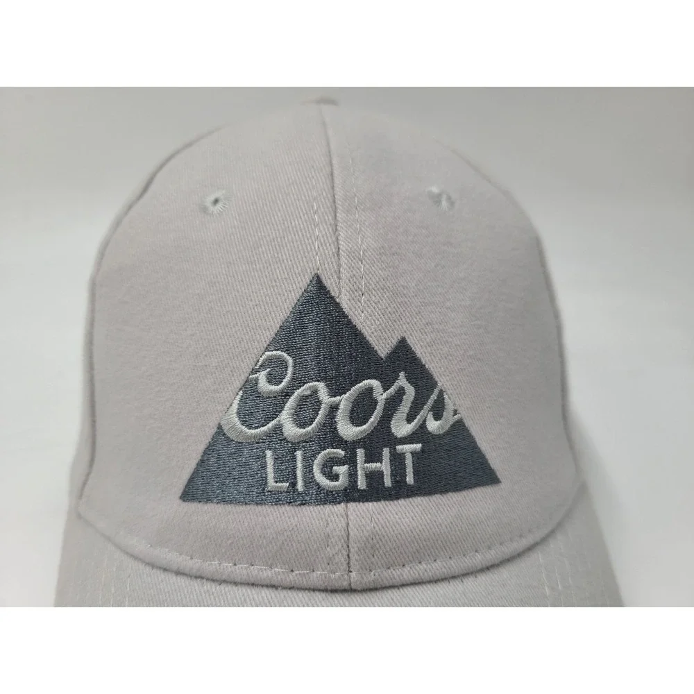 Coors Light Beer Acme Snapback Hat Cap Cotton Casual Baseball Dad Men Women Gray
